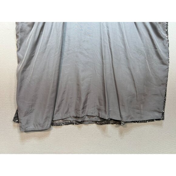 Andree By Unit Women's Halter Sequins Tank Top Size 3X Gray Sleeveless Stretch - Picture 12 of 12